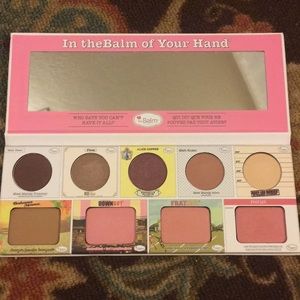 The Balm Blush highlighter and eyeshadow palette